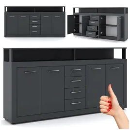 komoda-z-szufladami-do-salonu-przedpokoju-antracyt-blago-190-cm