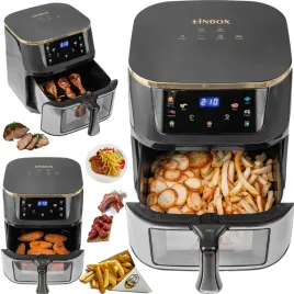 frytkownica-beztluszczowa-air-fryer-linbox-inox-czarna-polskie-menu