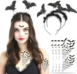 6x-akcesoria-kostium-na-halloween-opaska-na-glowe-tatuaze-nietoperz-stroj