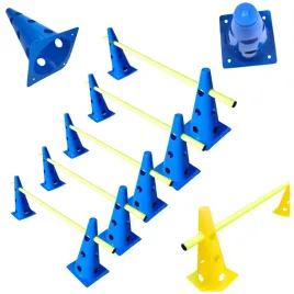 koordynacyjny-treningowy-15w1-10-pacholkow-32cm-z-otworami-5-tyczek-1m