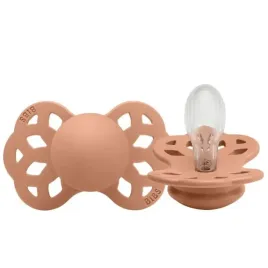 bibs-smoczek-silikonowy-symetryczny-infinity-m-peach-6m