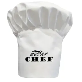 czapka-kucharska-wysoka-biala-master-chef