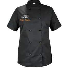 bluza-kucharska-damska-kitel-czarny-z-twoim-nadrukiem-logo-roz-m