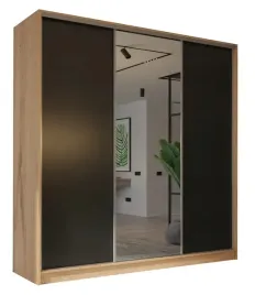 szafa-przesuwna-3-drzwiowa-linia-modern-150-x-250-cm-wotan-czarny-lustro