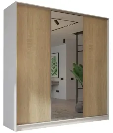 szafa-przesuwna-3-drzwiowa-linia-modern-240-x-250-cm-biala-sonoma-lustro