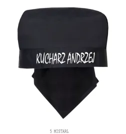 bandana-szefa-kuchni-czarna-personalizowana