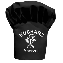 czapka-kucharska-wysoka-czarna-twoj-napis-wzor-14