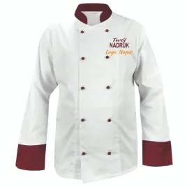 bluza-kucharska-kitel-bialy-z-wstawkami-z-twoim-nadrukiem-logo-roz-s