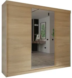 szafa-przesuwna-3-drzwiowa-linia-modern-190-x-205-cm-dab-sonoma-lustro