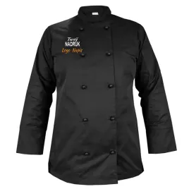 bluza-kucharska-damska-kitel-czarny-z-twoim-nadrukiem-logo-roz-xxl
