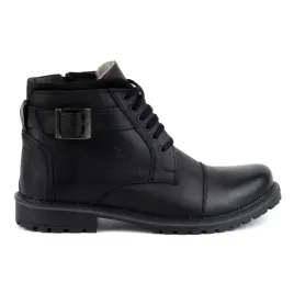 buty-zimowe-meskie-trzewiki-sznurowane-136gt-czarne-45