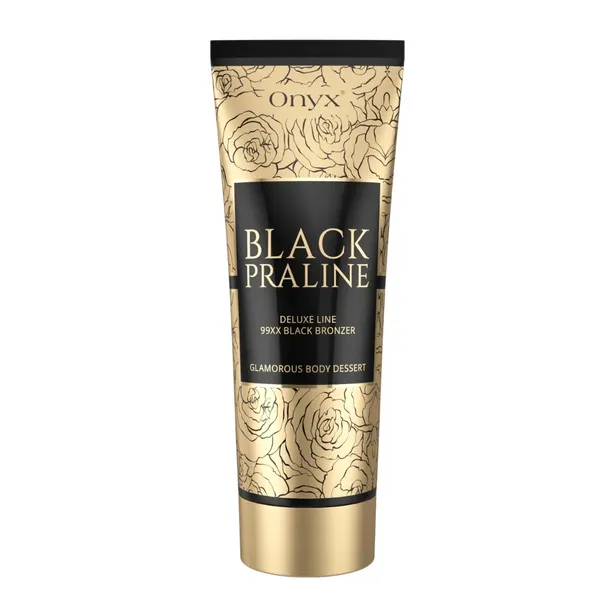 Onyx Black Praline mocny bronzer do opalania w solarium o zapachu czekolady