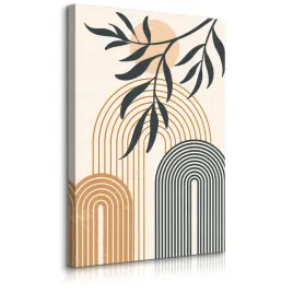 duzy-obraz-do-salonu-liscie-natura-styl-boho-minimalizm-50x70