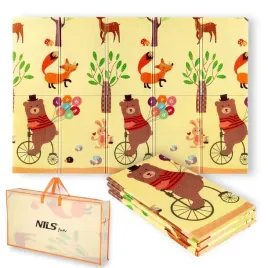 mata-skladana-puzzle-dziecieca-dwustronna-piankowa-forest-nils-190x150-cm