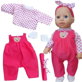 ubranko-dla-lalki-40cm-pajacyk-opaska-buciki-bobas-ciuszki-komplet-dla-lali