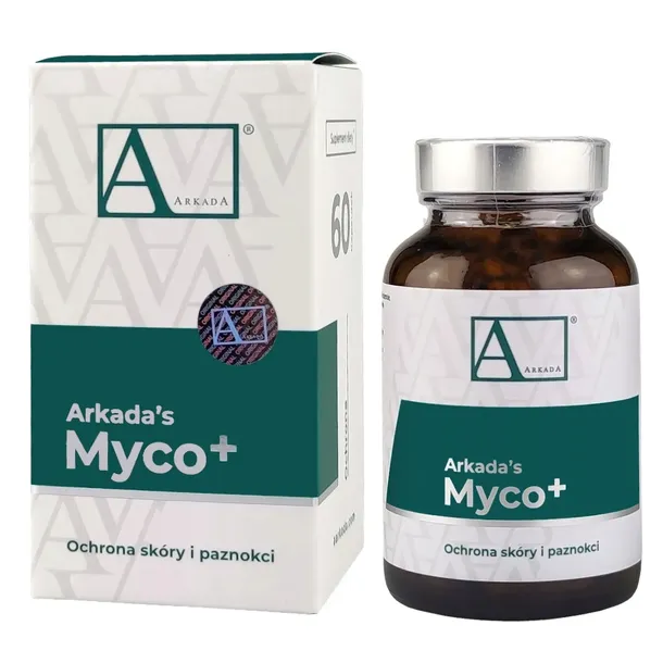 Arkada Myko+ Naturalny Suplement Diety 60 Kapsułek
