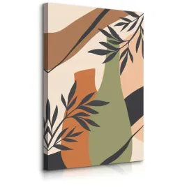 obraz-na-plotnie-liscie-martwa-natura-abstrakcja-styl-boho-70x100