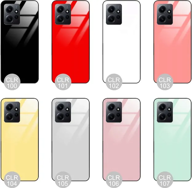 etui-do-xiaomi-redmi-note-12-4g-black-glass-ochronne-basic-wzory-material-tworzywo-sztuczne
