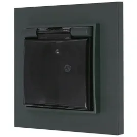 gniazdo-hermetyczne-z-ramka-prosta-seria-mini-kolor-grafitowy-mat