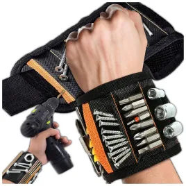 opaska-magnetyczna-na-reke-nadgarstek-narzedziowa-z-kieszonkami-praktyczna