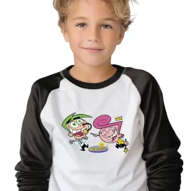 pizama-dziecieca-czarna-cosmoandwanda-wrozkowie-chrzestni-wzory-rozm-158-cm