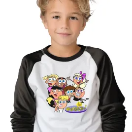 pizama-dziecieca-czarna-uczniowie-wrozkowie-chrzestni-wzory-rozmiar-152-cm