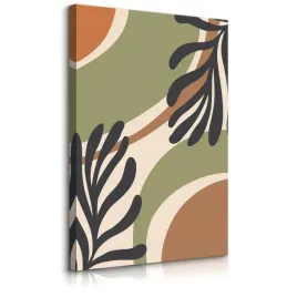 obraz-na-plotnie-abstrakcyjne-liscie-natura-styl-boho-rosliny-70x100