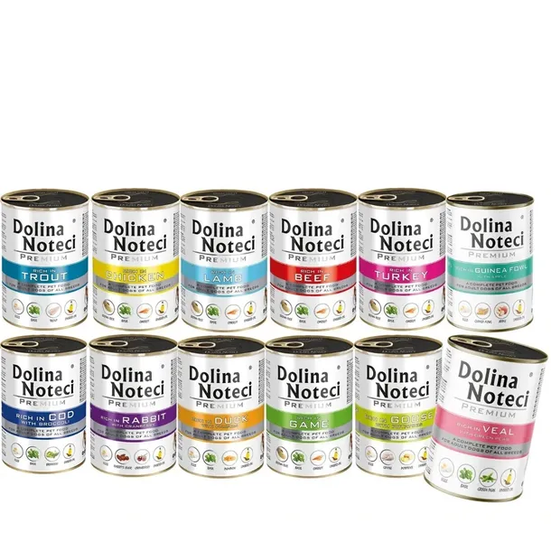 Dolina Noteci Premium MIX SMAKÓW 24x400g