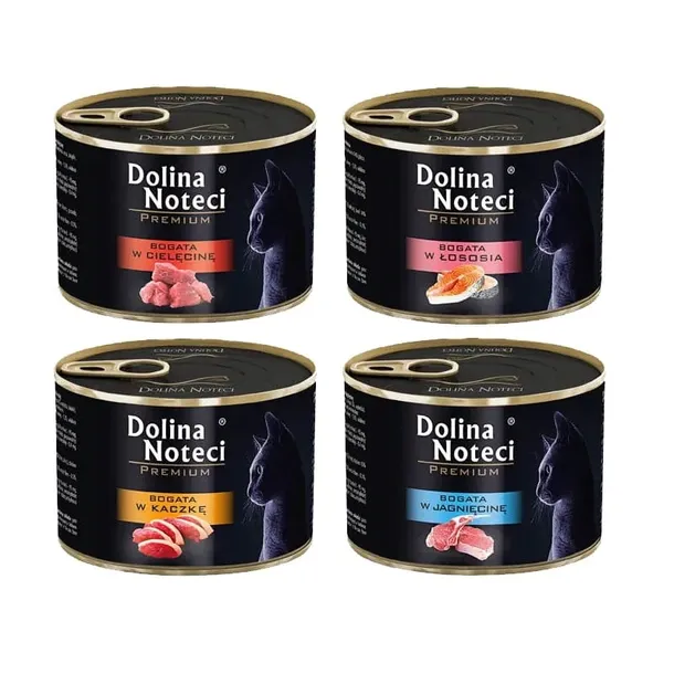 Dolina Noteci Premium KOT Mix Smaków 24x185g