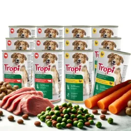 tropi-puszka-karma-dla-psa-mix-smakow-drob-wolowina-12x1250g