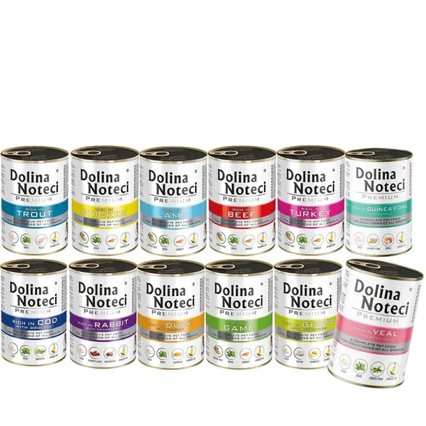 Dolina Noteci Premium MIX SMAKÓW 48x400g