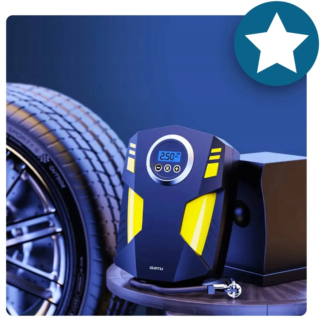 kompresor-samochodowy-12v-120w-pompka-sprezarka-poreczna-rowerowa-led-lcd