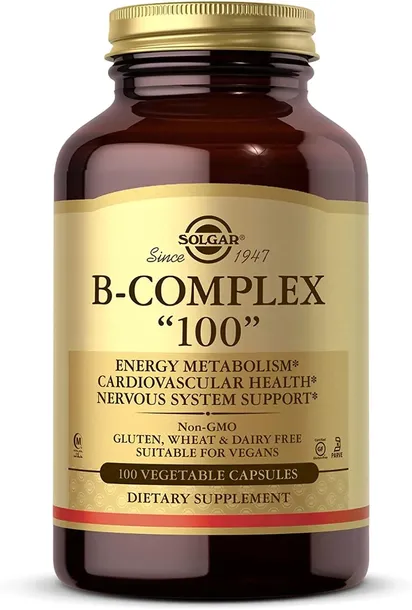 Solgar B-Complex 100 100 VCaps B Kompleks 100