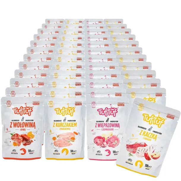 Bult TUF TUF mokra karma Mix smaków 50x500g