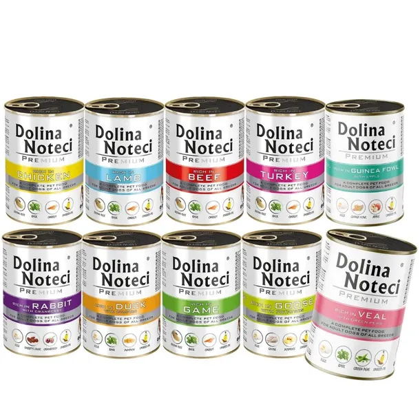 Dolina Noteci MIX SMAKÓW Zestaw 30x400g - NOWE SMAKI