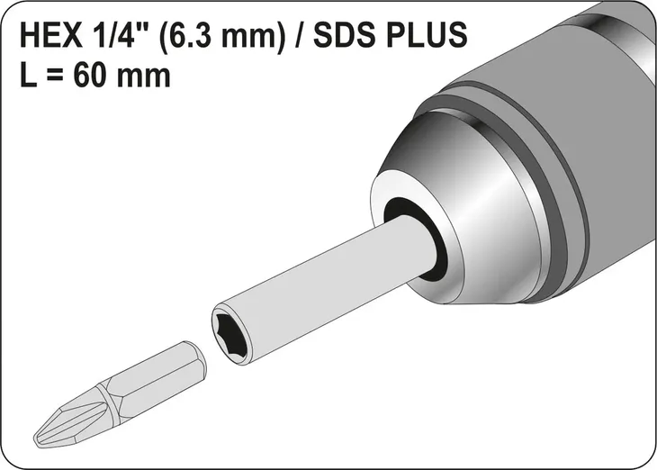 adapter-sds-plus-do-bitow-yato-hex-1-4-cala-dlugosc-60-mm-marka-yato