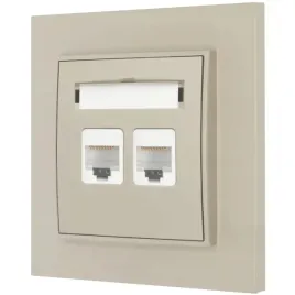 gniazdo-internetowe-rj45-2x-z-ramka-prosta-seria-mini-kolor-taupe