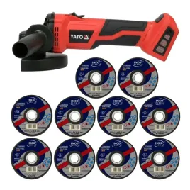 szlifierka-katowa-18v-akumulatorowa-10-sztuk-tarcza-do-metalu-125x10-mm