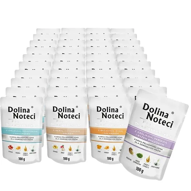 Dolina Noteci Małe Rasy Mix smaków 40x100g