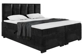 lozko-kontynentalne-boxspring-czarny-welur-140x200-cm-czarna-rama-antonio