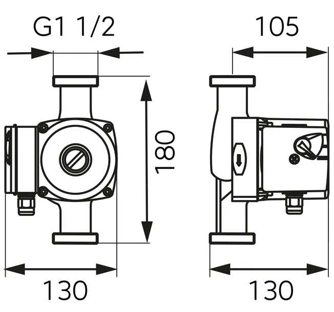pompa-25-40-180-rozstaw-przylaczy-180-mm