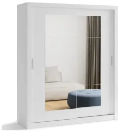 szafa-przesuwna-z-lustrem-dwudrzwiowa-biala-180-cm-do-przedpokoju-id-02