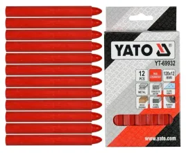 kreda-techniczna-budowlana-do-znakowania-czerwona-12szt-yato