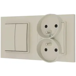 wlacznik-podwojny-z-gniazdem-podwojnym-z-ramka-prosta-seria-mini-taupe