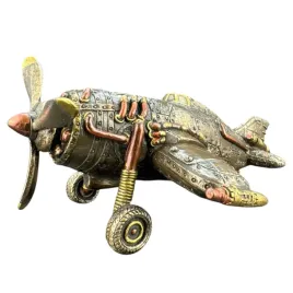 rzezba-statuetka-figurka-stemapunk-samolot-veronese-wu77304a4-prezent