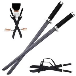 zestaw-dwa-miecze-ninja-z-nylonowymi-pochwami-hk-1456-ostre-i-grozne