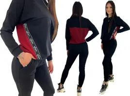 dres-damski-welurowy-spodnie-bluza-rozmiar-l