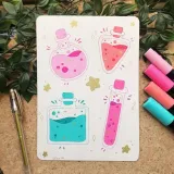 marker-farba-plakatowa-posca-pc-3ml-czerwon-brokat-liczba-sztuk-w-opakowaniu-10