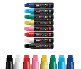 marker-z-farba-plakatowa-posca-pc-17k-8-kolorow