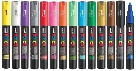 marker-do-tkanin-szkla-posca-pc-1m-komplet-14-szt